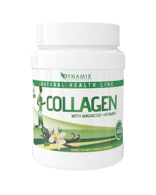 Colágeno con Magnesio y Vitamina C Dynamix 400g