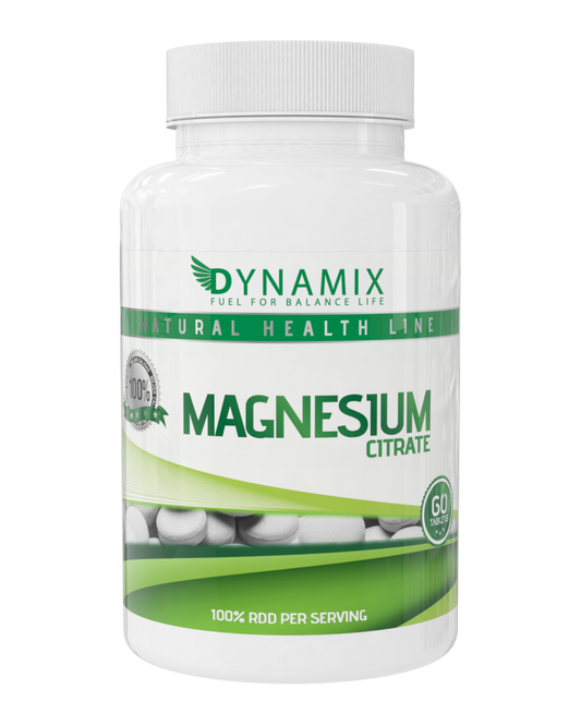 Citrato De Magnesio - 60 Capsulas Dynamix