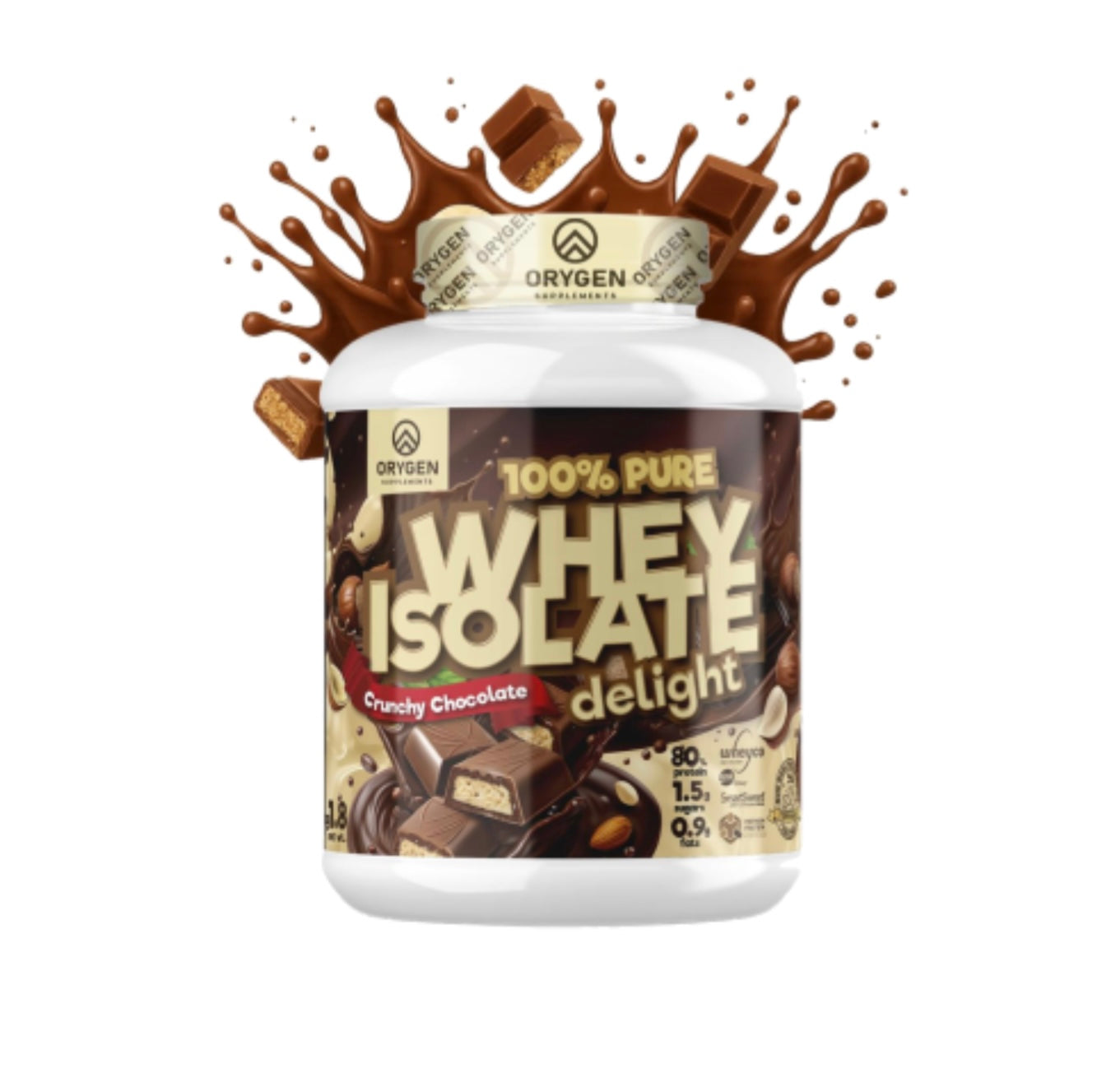 WHEY ISOLATE DELIGHT 1.8KG. ORYGEN