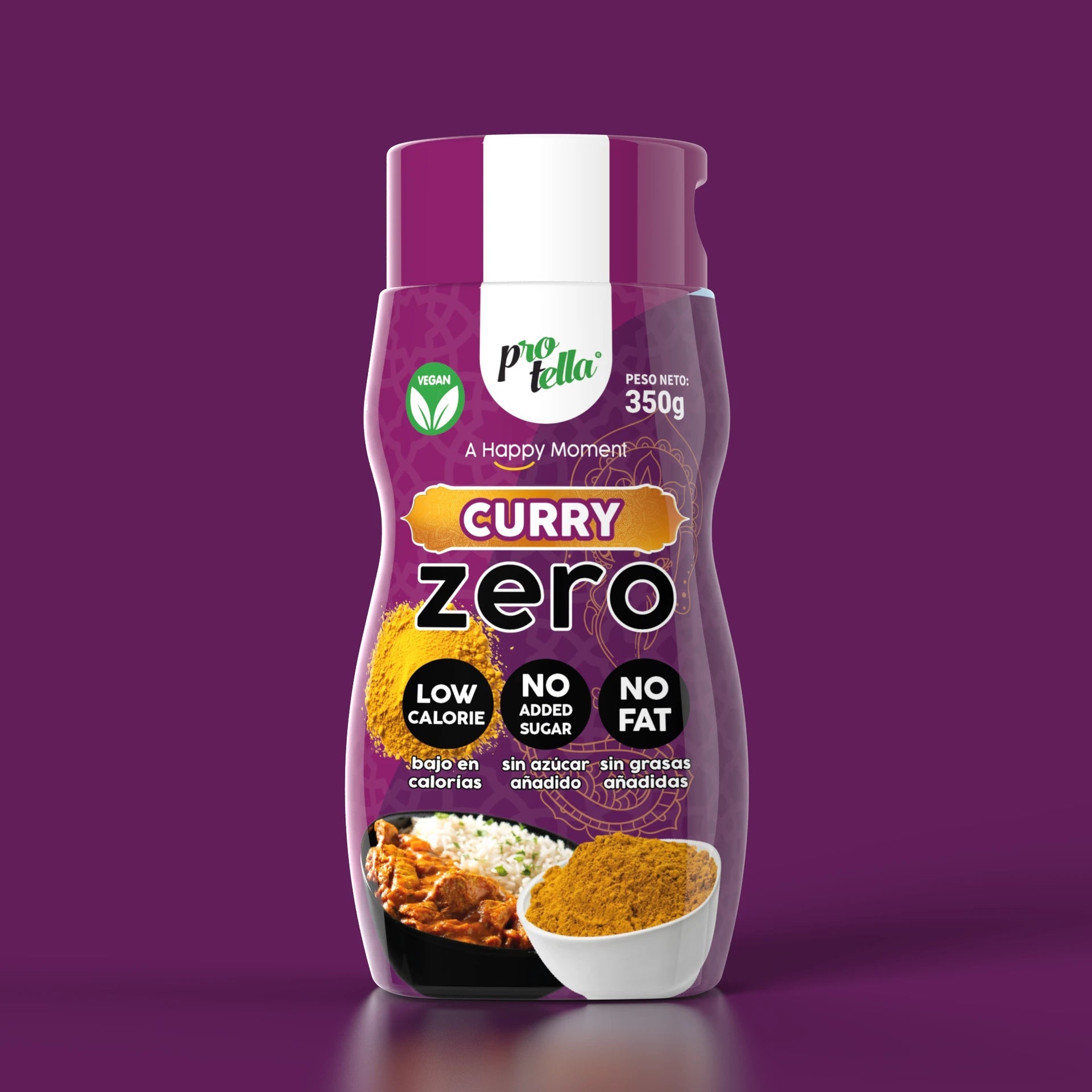 SALSA CURRY ZERO 350G