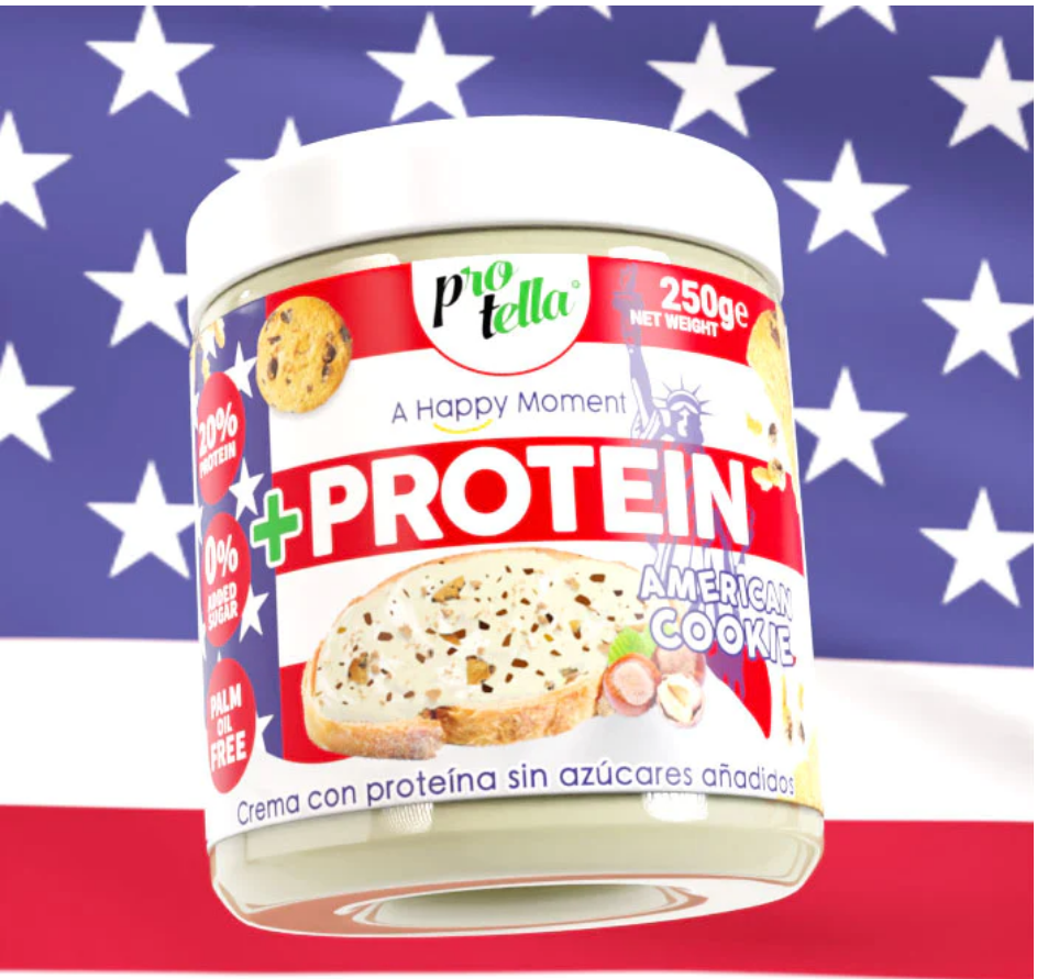 Crema Proteica sabor american cookie 250g