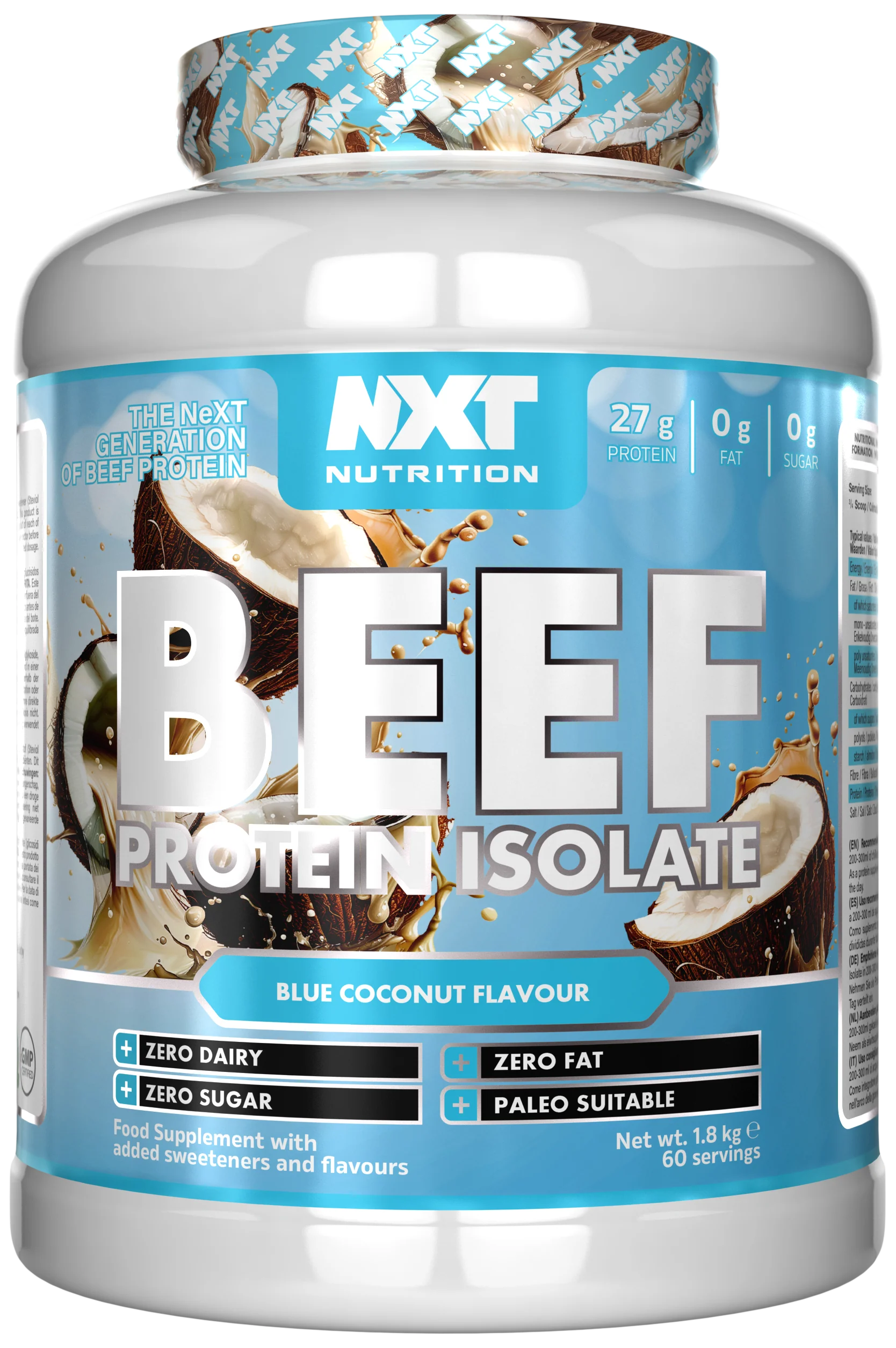 BEEF PROTEIN ISOLATE 1.8KG