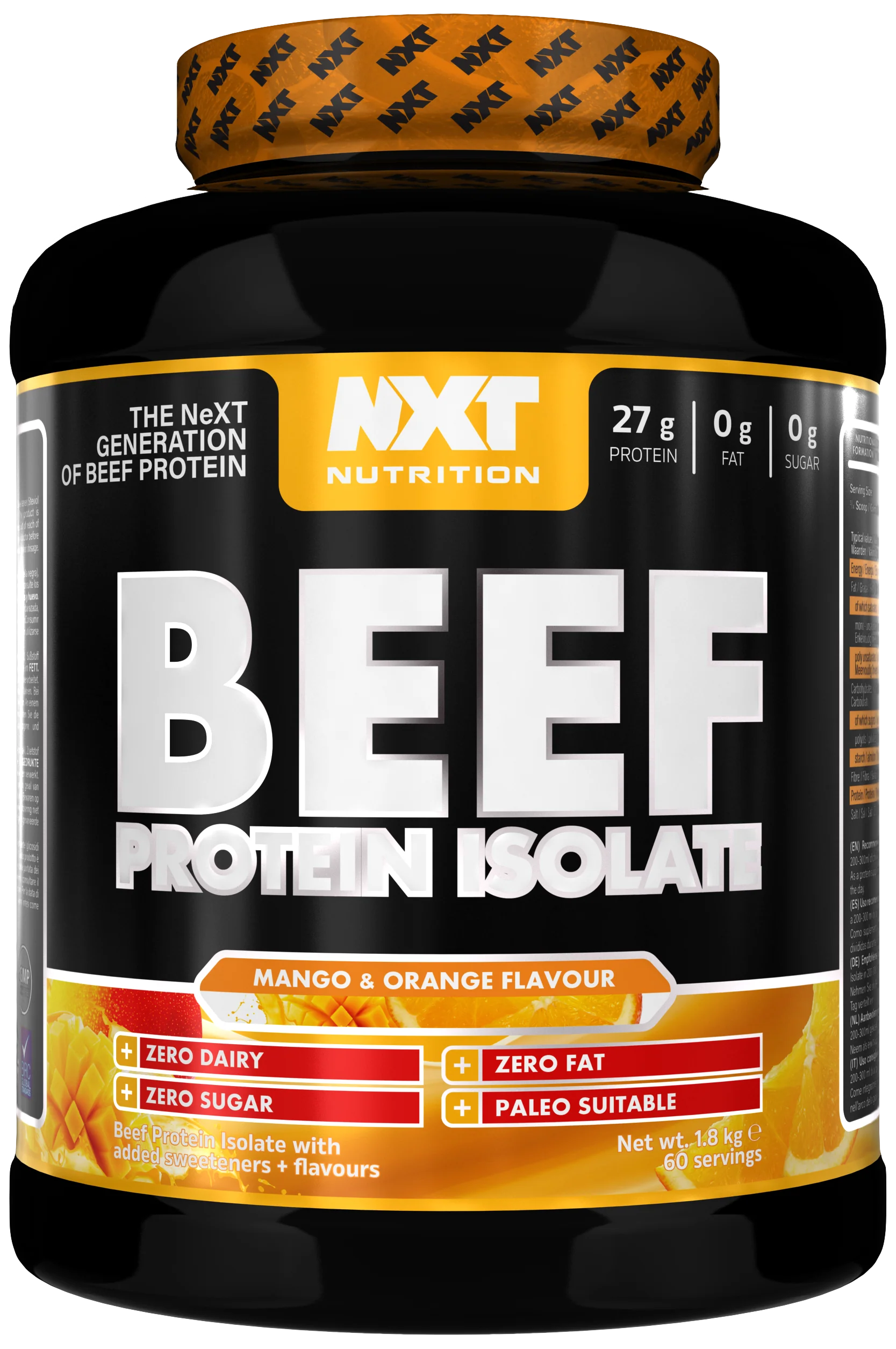 BEEF PROTEIN ISOLATE 1.8KG