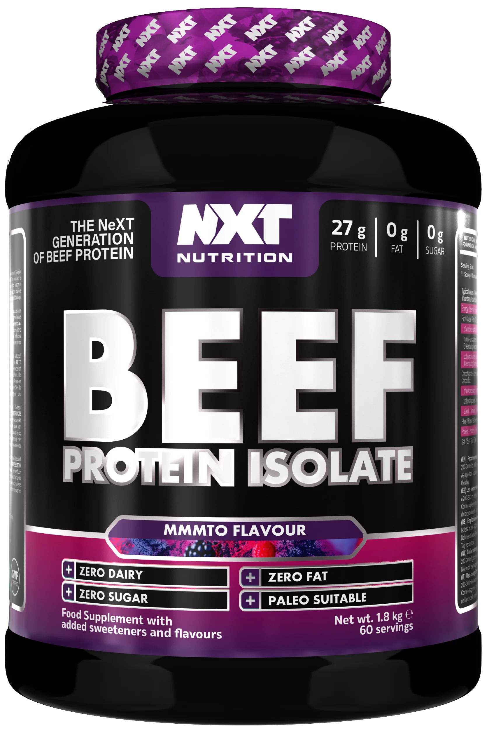 BEEF PROTEIN ISOLATE 1.8KG