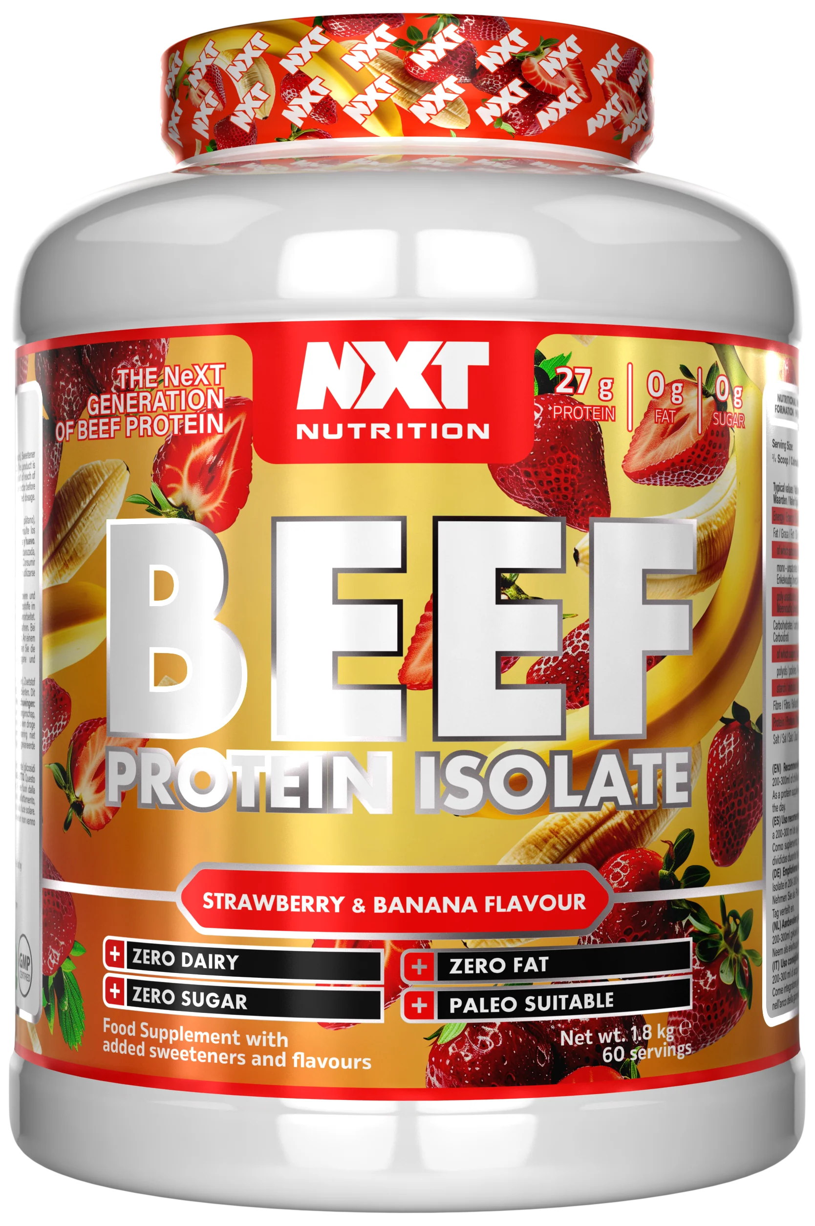 BEEF PROTEIN ISOLATE 1.8KG