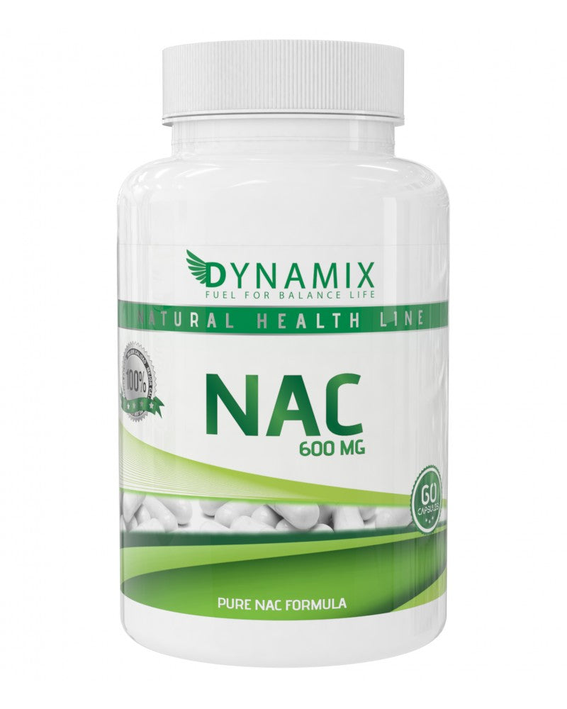 Aminoácido Antioxidante NAC DYNAMIX 60 caps