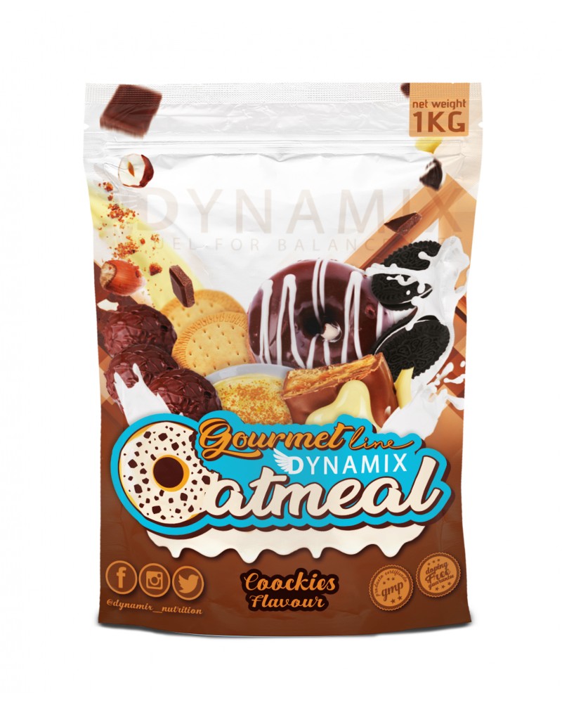 Harina de Avena Oatmeal DYNAMIX 1kg