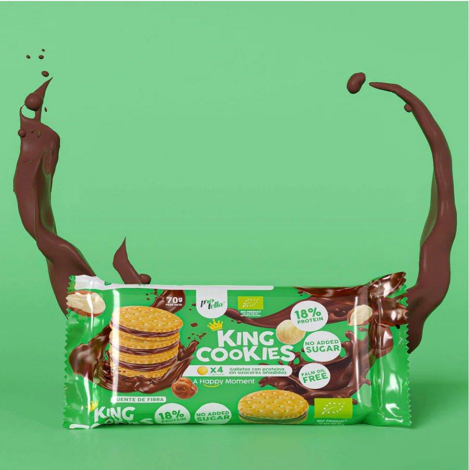 Galetes proteiques King cookies 70g