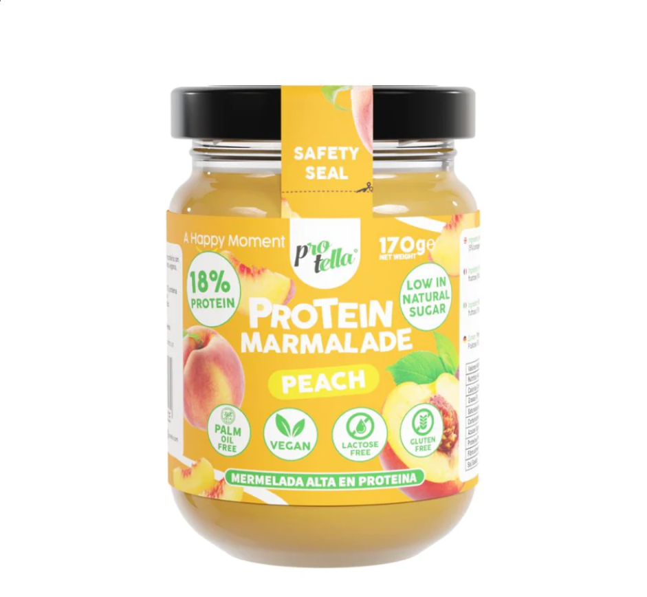 Peach flavor Protein Jam 170g